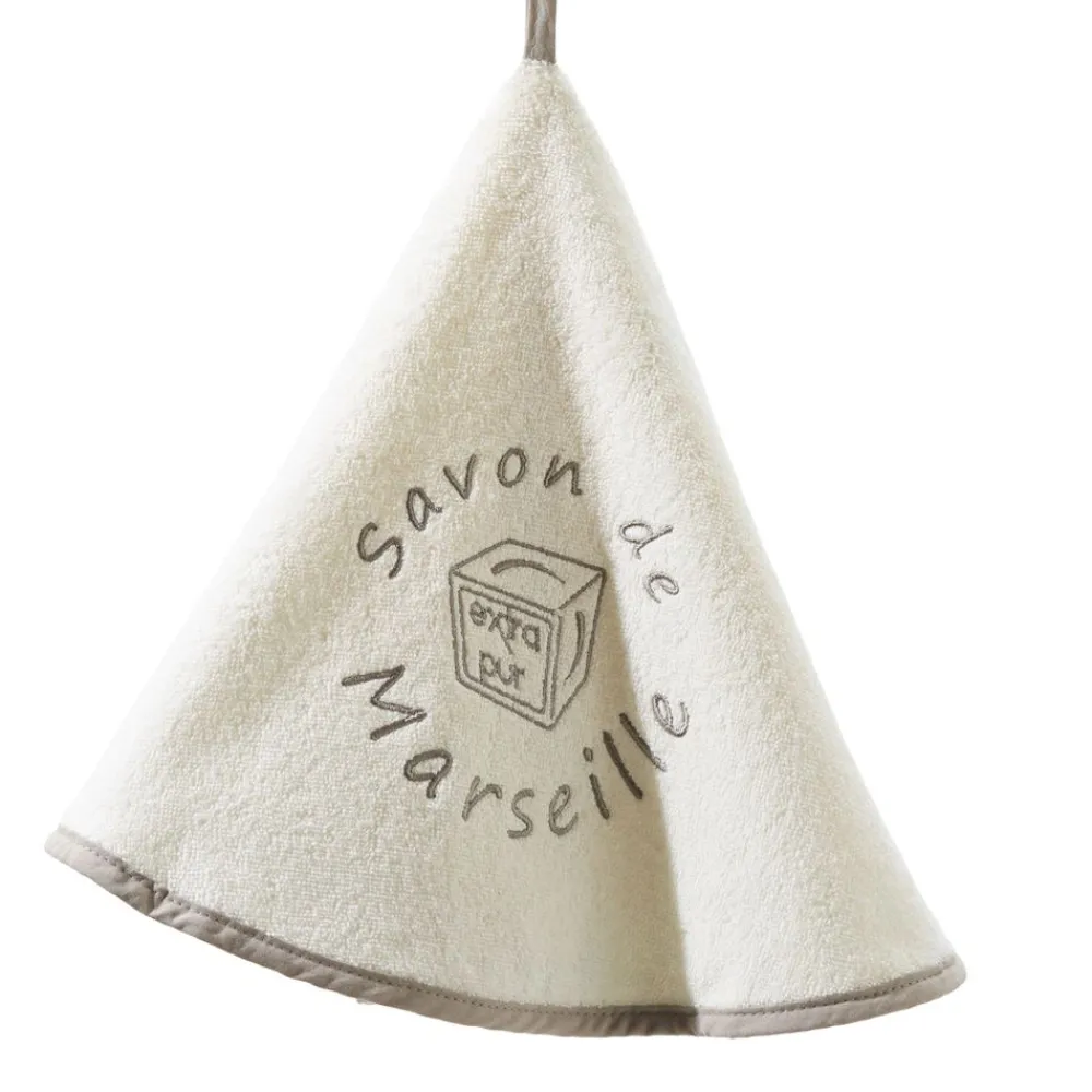 Becquet Essuie-mains rond Savon de Marseille< Idées Cuisine|Idées Cuisine