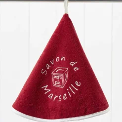 Becquet Essuie-mains rond Savon de Marseille< Idées Cuisine|Idées Cuisine