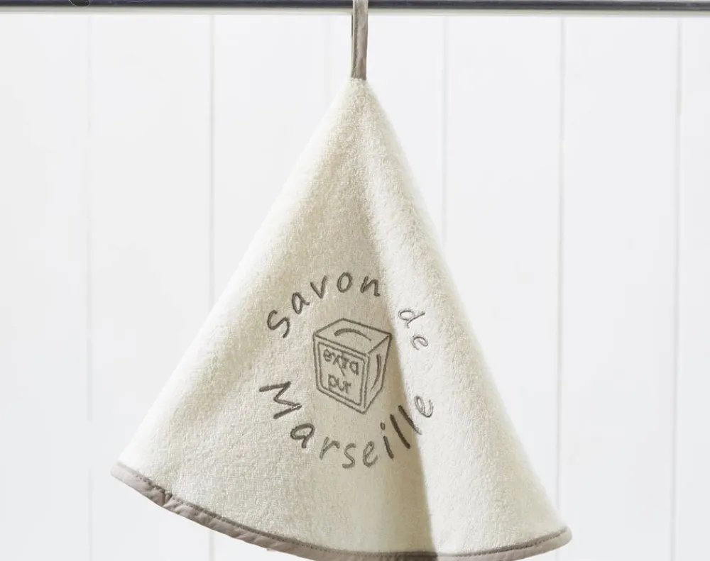 Becquet Essuie-mains rond Savon de Marseille< Idées Cuisine|Idées Cuisine