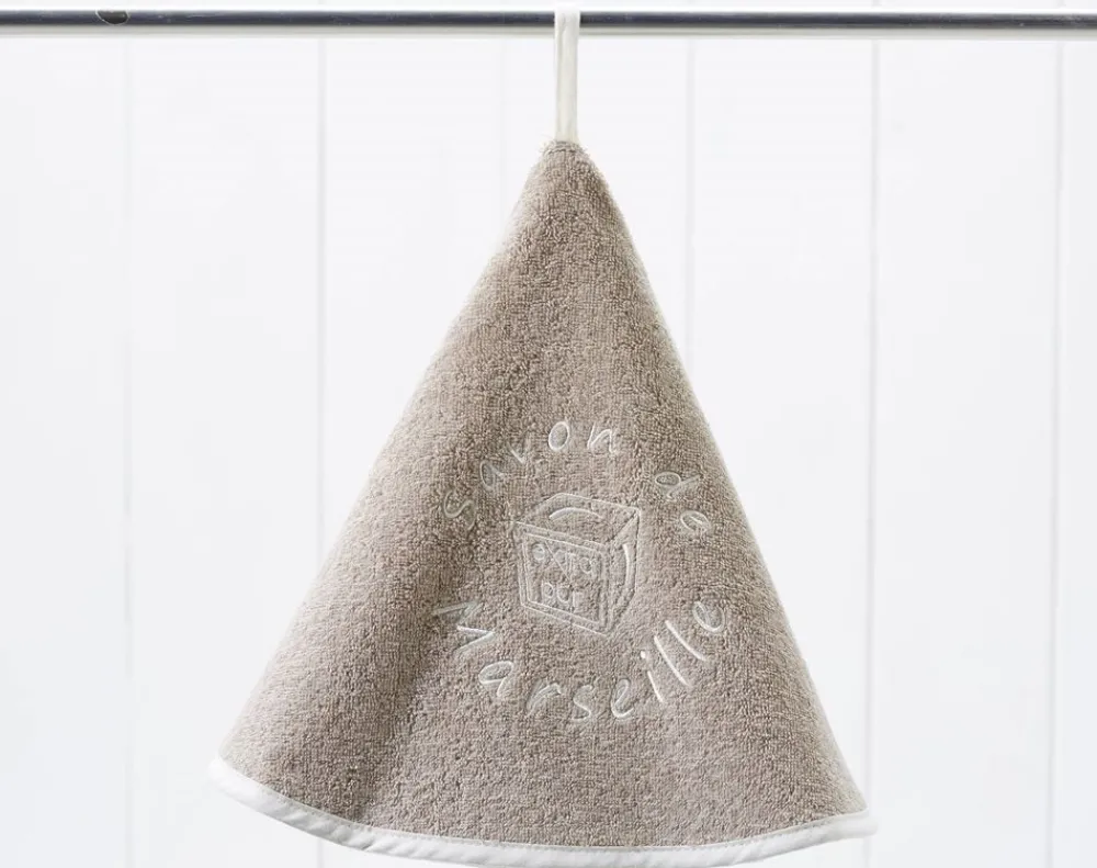 Becquet Essuie-mains rond Savon de Marseille< Idées Cuisine|Idées Cuisine