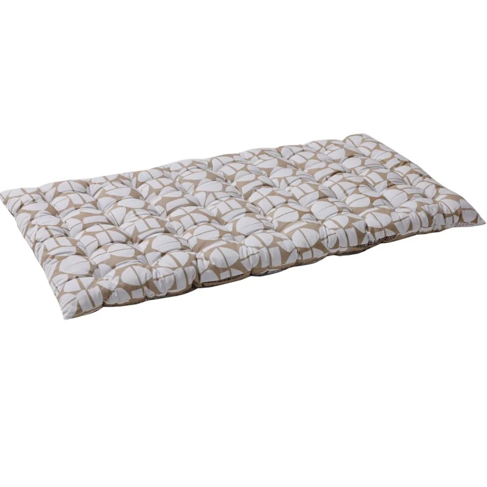 Becquet Futon imprimé double face< Rideau Et Déco Textile|Pouf, Matelas, Futon