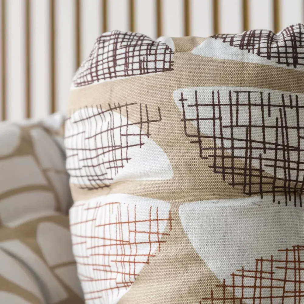 Becquet Futon imprimé double face< Rideau Et Déco Textile|Pouf, Matelas, Futon