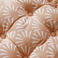 Becquet Futon motif palmettes< Rideau Et Déco Textile|Pouf, Matelas, Futon