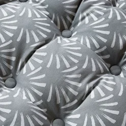 Becquet Futon motif palmettes< Rideau Et Déco Textile|Pouf, Matelas, Futon
