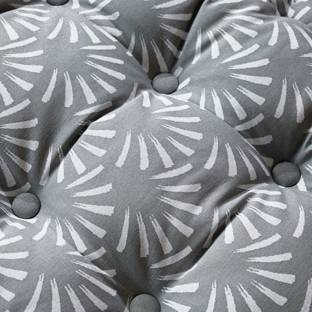 Becquet Futon motif palmettes< Rideau Et Déco Textile|Pouf, Matelas, Futon