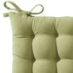 Becquet Galette de chaise capitonnée carrée - Lot de 2< Décoration Textile Unie|Galette De Chaise, Housse De Chaise