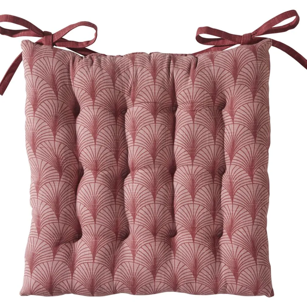Becquet Galette de chaise carrée motif art déco< Rideau Et Déco Textile|Galette De Chaise, Housse De Chaise