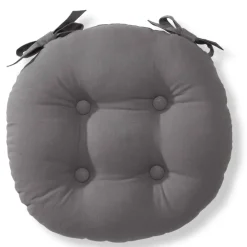 Becquet Galette de chaise ronde - lot de 2< Rideau Et Déco Textile|Décoration Textile Unie
