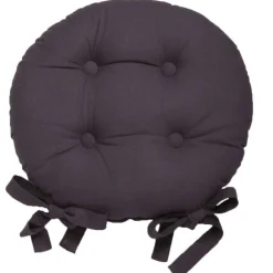 Becquet Galette de chaise ronde - lot de 2< Rideau Et Déco Textile|Décoration Textile Unie