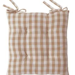 Becquet Galette de chaise vichy – lot de 2< Galette De Chaise, Housse De Chaise|Galette, Housse De Chaise