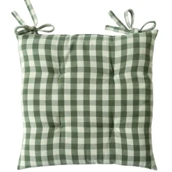 Becquet Galette de chaise vichy – lot de 2< Galette De Chaise, Housse De Chaise|Galette, Housse De Chaise