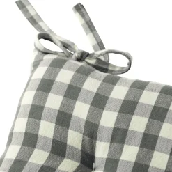 Becquet Galette de chaise vichy – lot de 2< Galette De Chaise, Housse De Chaise|Galette, Housse De Chaise