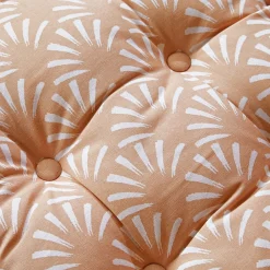 Becquet Galettes de chaise motif palmettes spécial extérieur - Lot de 2< Rideau Et Déco Textile|Galette De Chaise, Housse De Chaise
