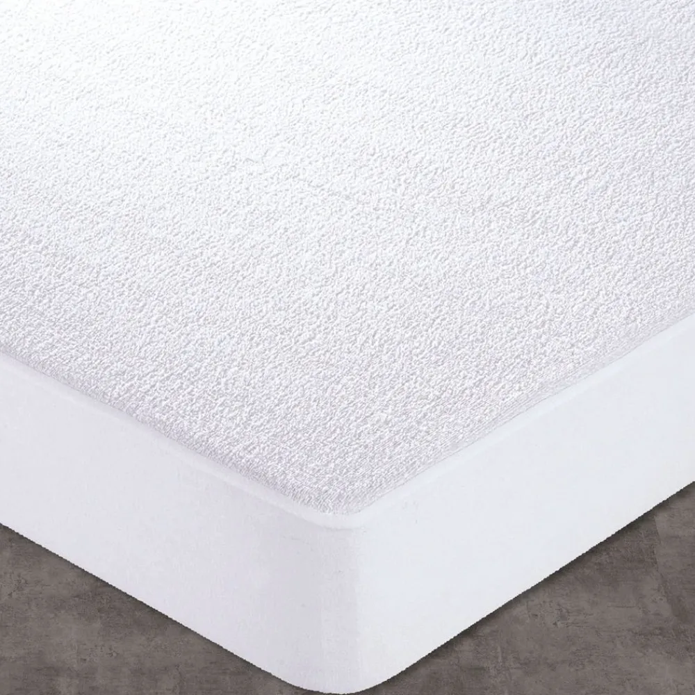 Becquet Housse alèse Bouclette Bi-ome IMPERMÉABLE - RESPIRANT - TRIPLE PROTECTION< Les Matières