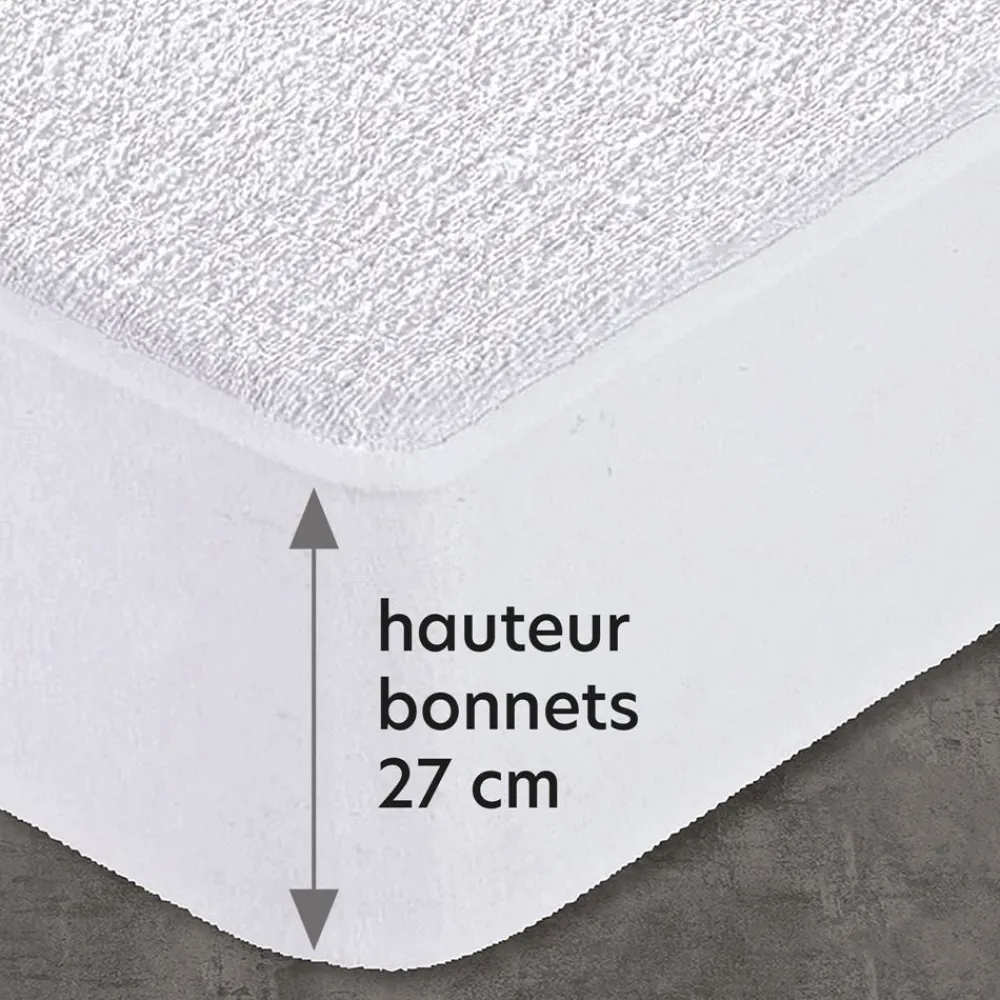 Becquet Housse alèse bouclette IMPERMEABLE STANDARD< Protection Literie|Protections Literie
