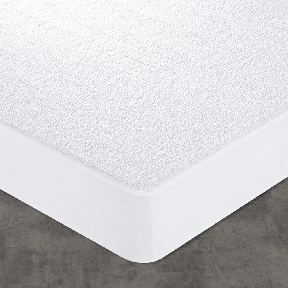 Becquet Housse alèse bouclette MICROFIBRE ÉCORESPONSABLE - IMPERMÉABLE - RESPIRANT< Protection Literie|Protections Literie