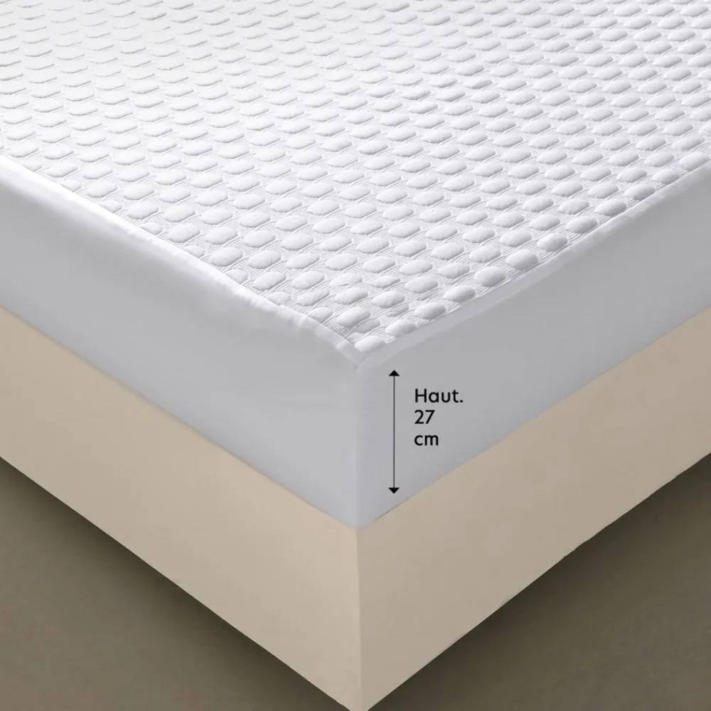 Becquet Housse alèse jacquard EFFET MASSANT< Protection Literie|Protections Literie