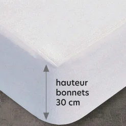 Becquet Housse alèse jersey - Imperméable – Respirante - Thermorégulante< Protection Literie|Protections Literie
