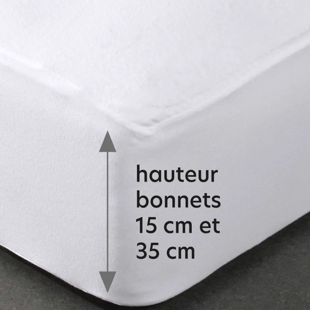 Becquet Housse alèse molleton Essential - TRIPLE PROTECTION< Les Matières|Protection Literie