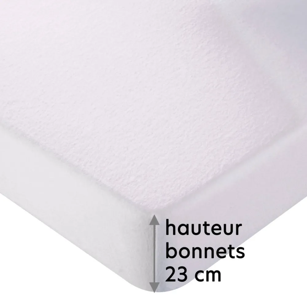 Becquet Housse alèse Molleton IMPERMÉABLE standard< Protection Literie|Protections Literie