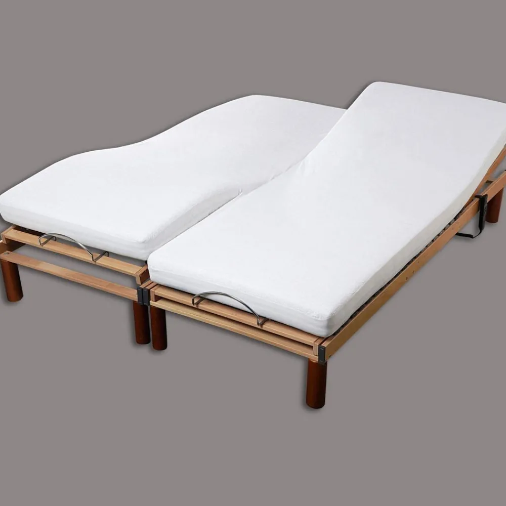 Becquet Housse Bouclette Proneem double couchage - ANTIACARIEN - IMPERMÉABLE - ULTRA-RESPIRANTE< Les Matières|Protection Literie