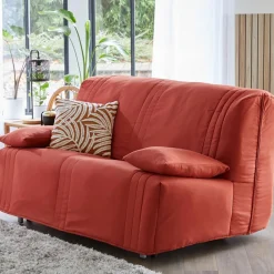 Becquet Housse clic-clac et BZ matelassée< Décoration Textile Unie|Housse De Canapé, Housse De Fauteuil
