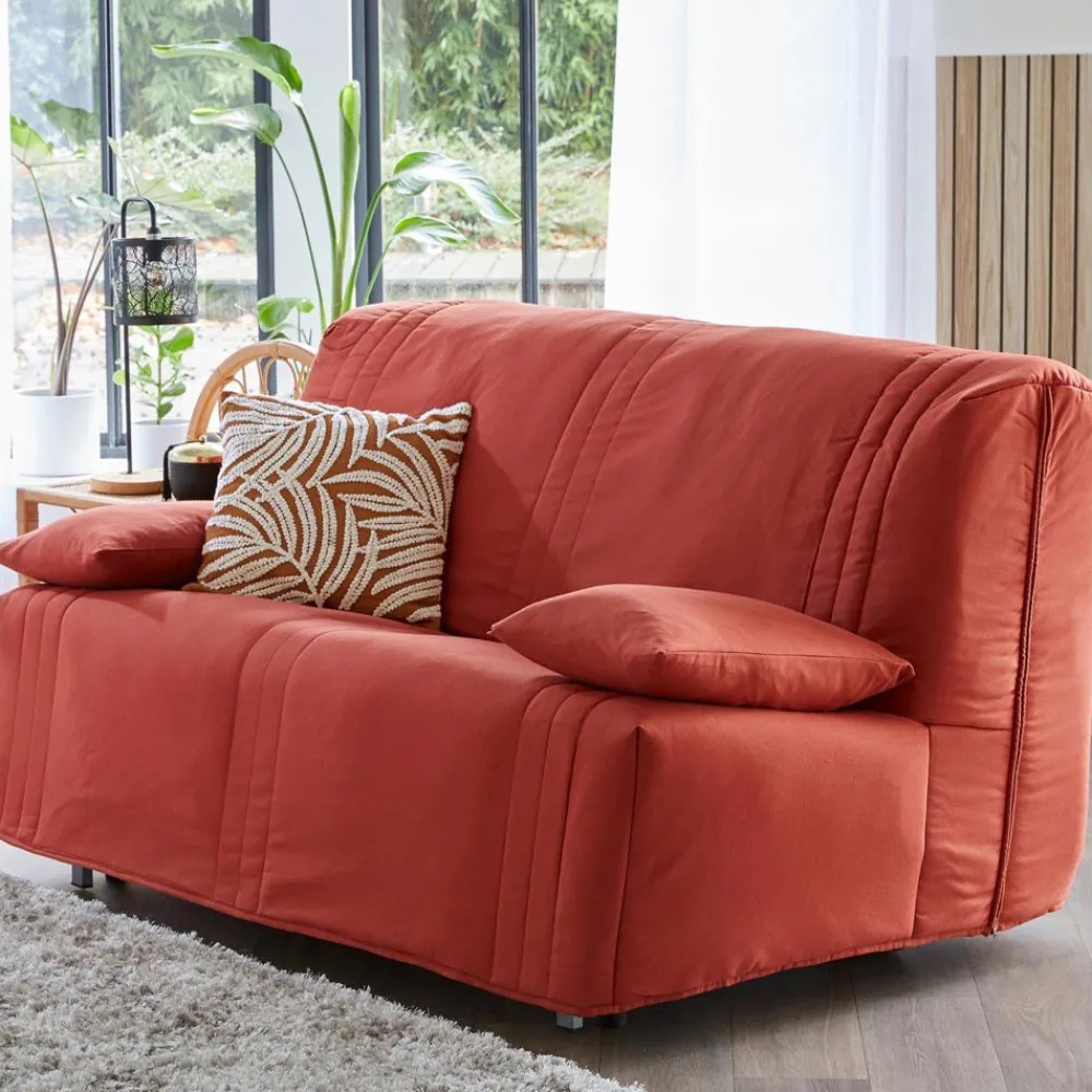 Becquet Housse clic-clac et BZ matelassée< Décoration Textile Unie|Housse De Canapé, Housse De Fauteuil