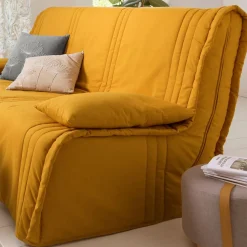 Becquet Housse clic-clac et BZ matelassée< Décoration Textile Unie|Housse De Canapé, Housse De Fauteuil