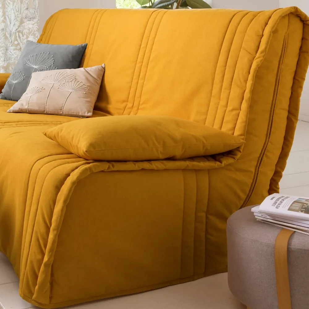 Becquet Housse clic-clac et BZ matelassée< Décoration Textile Unie|Housse De Canapé, Housse De Fauteuil