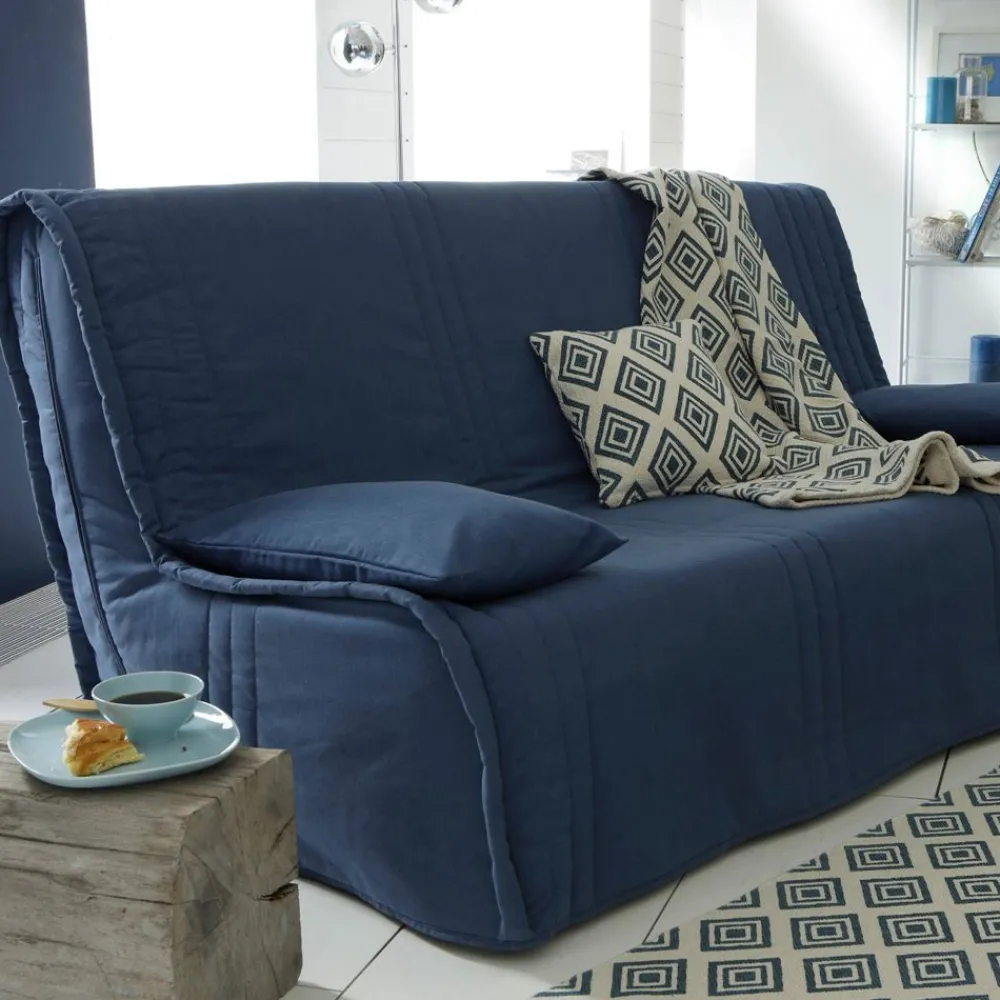 Becquet Housse clic-clac et BZ matelassée< Décoration Textile Unie|Housse De Canapé, Housse De Fauteuil
