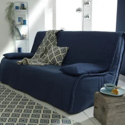 Becquet Housse clic-clac et BZ matelassée< Décoration Textile Unie|Housse De Canapé, Housse De Fauteuil