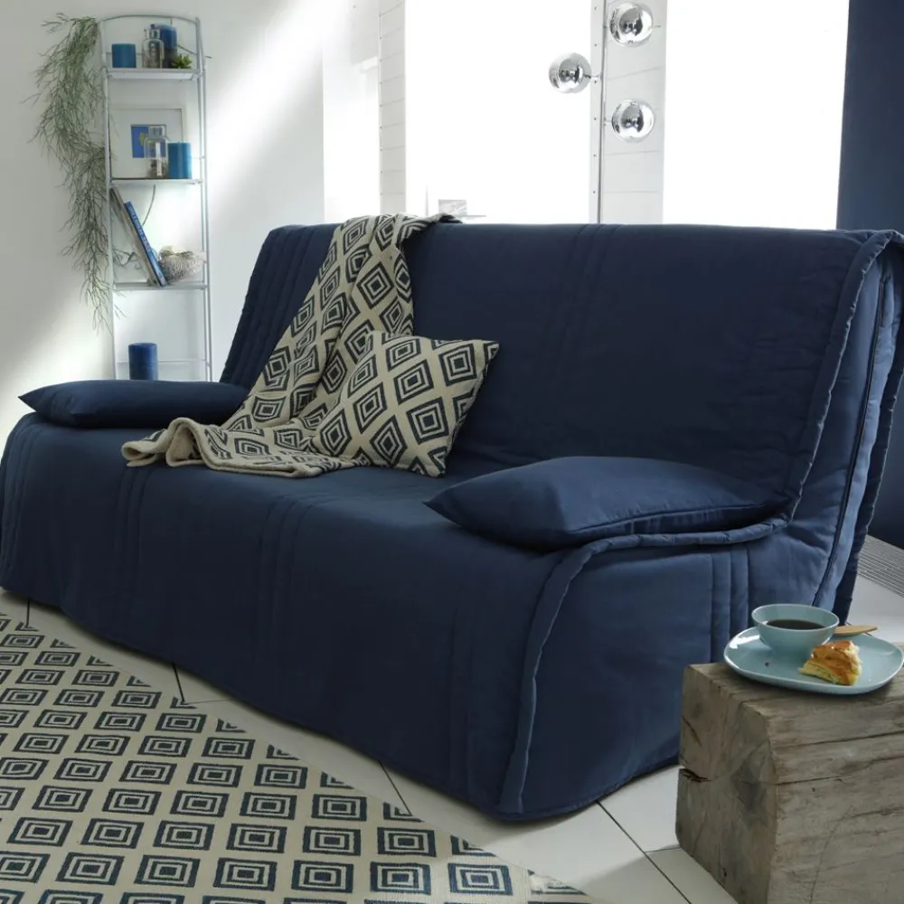 Becquet Housse clic-clac et BZ matelassée< Décoration Textile Unie|Housse De Canapé, Housse De Fauteuil