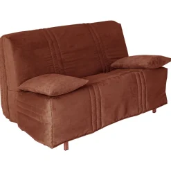 Becquet Housse clic-clac et BZ toucher peau de pêche< Rideau Et Déco Textile|Housse De Canapé, Housse De Fauteuil
