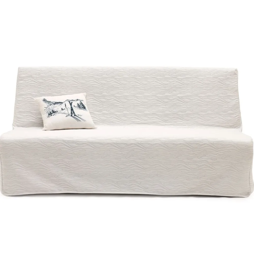 Becquet Housse clic-clac motif vagues< Rideau Et Déco Textile|Housse De Clic-Clac, Housse Bz