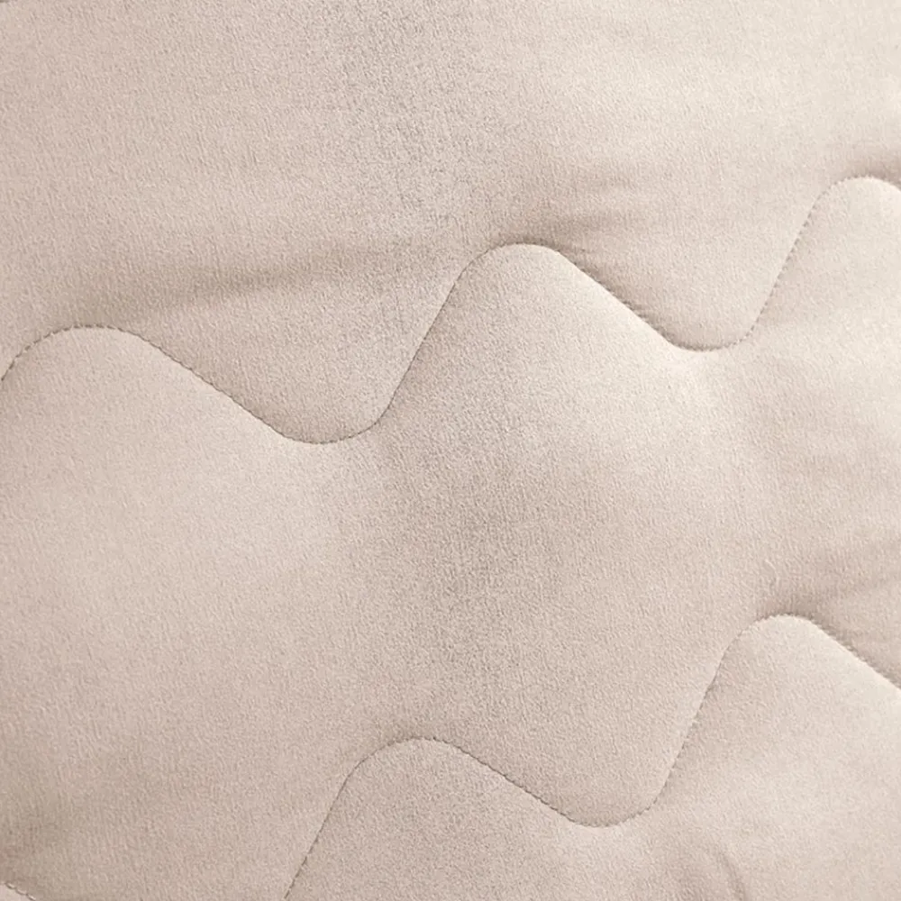 Becquet Housse clic-clac suédine< Rideau Et Déco Textile|Décoration Textile Unie