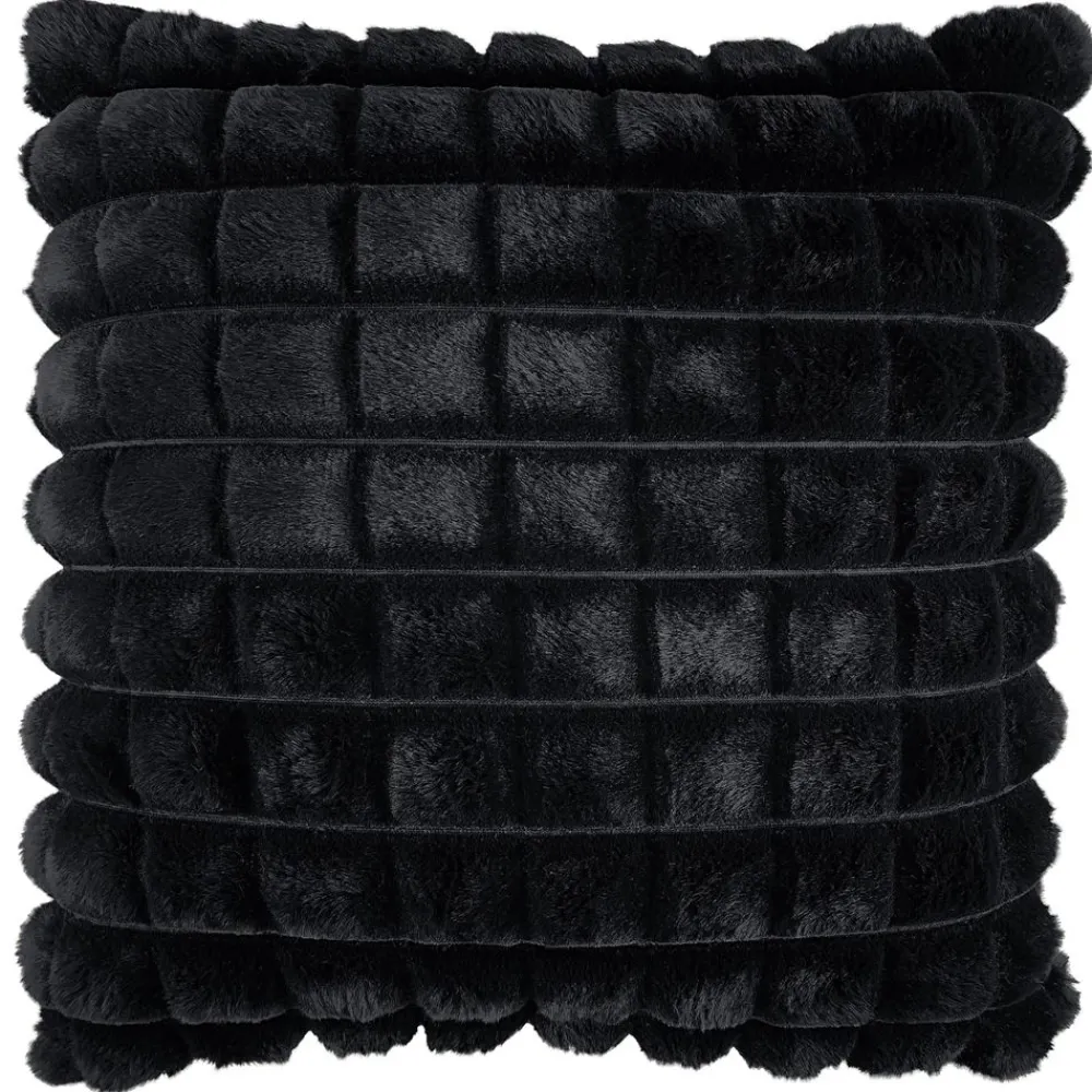 Becquet Housse coussin et coussin polochon imitation fourrure matelassée< Rideau Et Déco Textile|Coussin, Housse De Coussin