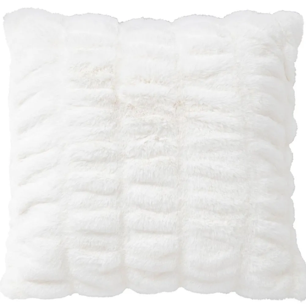 Becquet Housse coussin imitation fourrure à relief< Rideau Et Déco Textile|Coussin, Housse De Coussin
