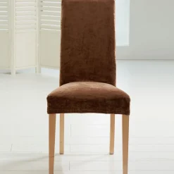 Becquet Housse de chaise bi-extensible microfibre< Décoration Textile Unie|Galette De Chaise, Housse De Chaise