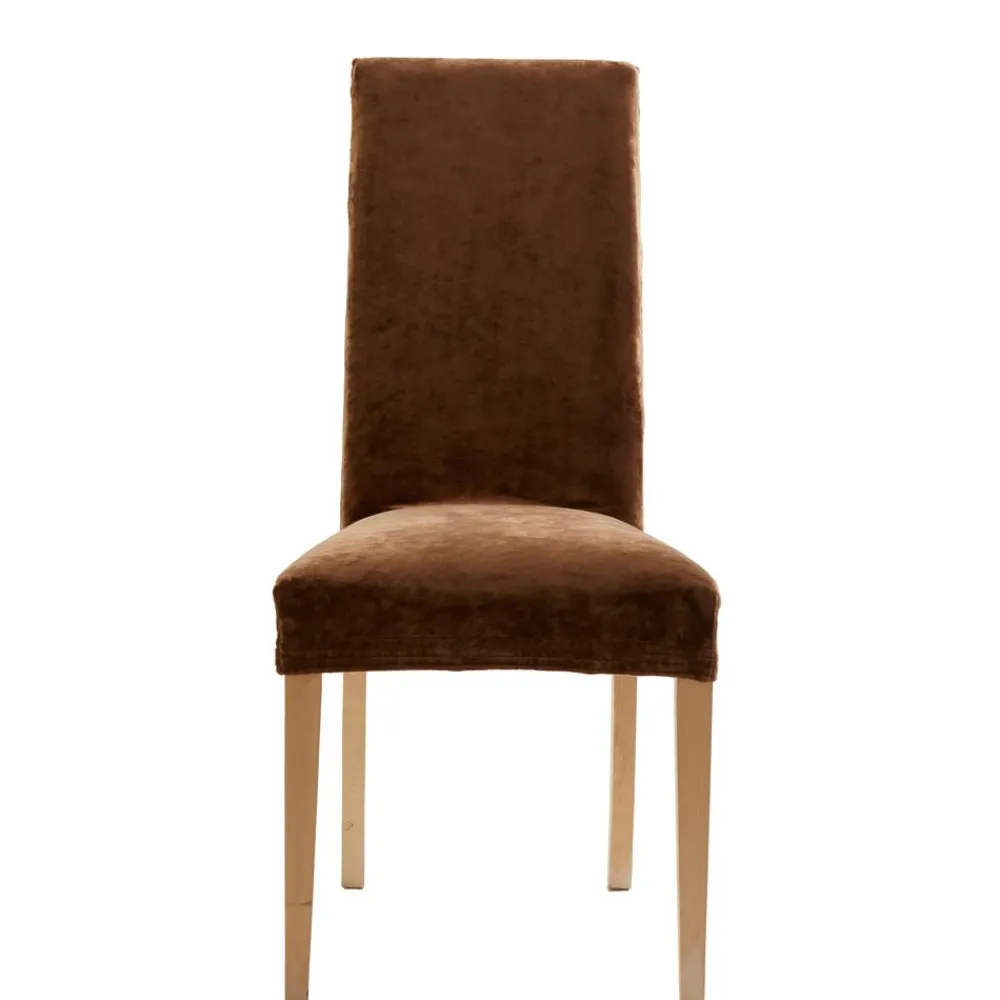 Becquet Housse de chaise bi-extensible microfibre< Décoration Textile Unie|Galette De Chaise, Housse De Chaise