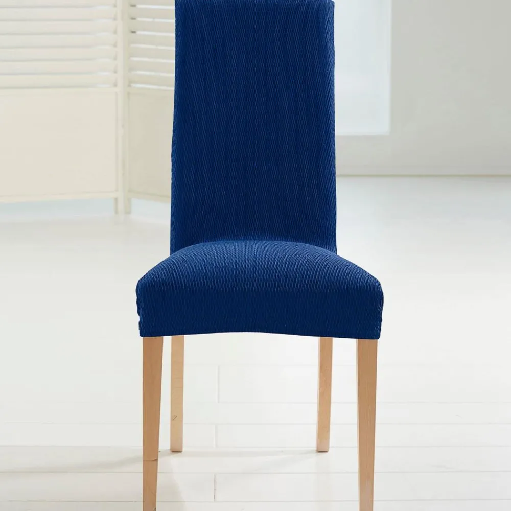 Becquet Housse de chaise extensible< Décoration Textile Unie|Galette De Chaise, Housse De Chaise