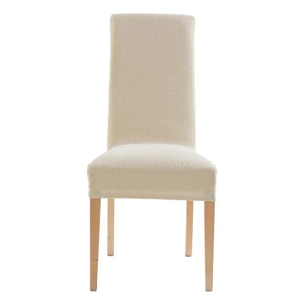 Becquet Housse de chaise extensible< Décoration Textile Unie|Galette De Chaise, Housse De Chaise