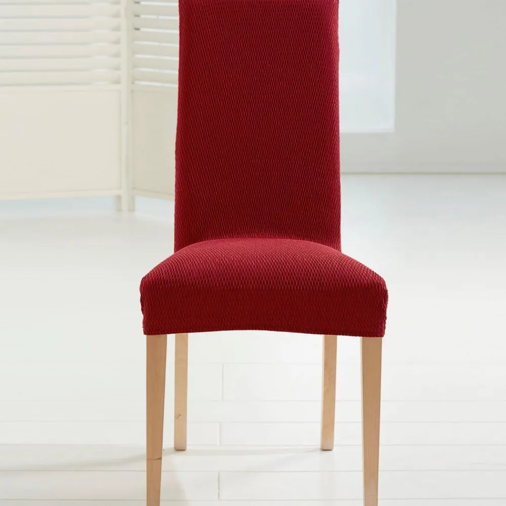 Becquet Housse de chaise extensible< Décoration Textile Unie|Galette De Chaise, Housse De Chaise