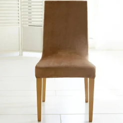 Becquet Housse de chaise extensible toucher peau de pêche - Lot de 2< Rideau Et Déco Textile|Galette De Chaise, Housse De Chaise