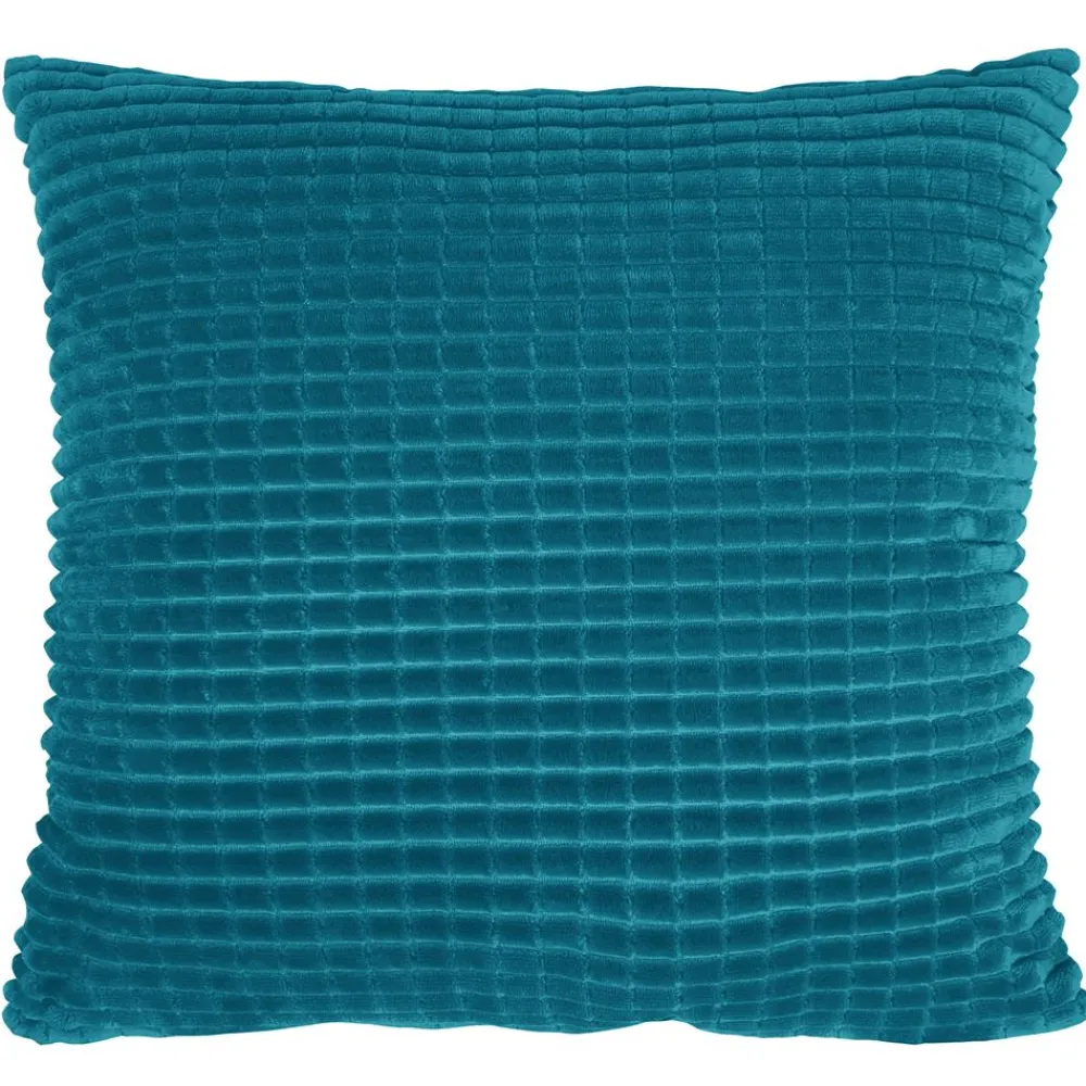 Becquet Housse de coussin et jeté de lit tufté velours - CRÉATION< Décoration Textile Unie|Plaid
