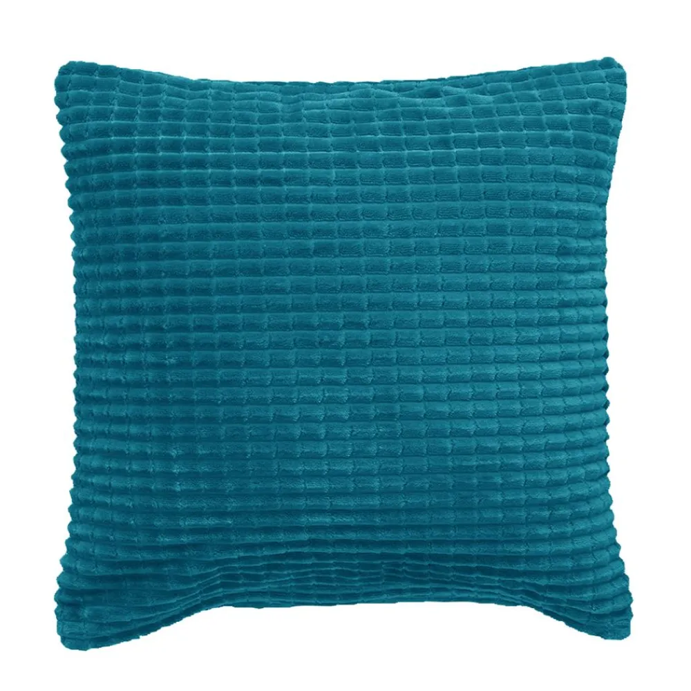 Becquet Housse de coussin et jeté de lit tufté velours - CRÉATION< Décoration Textile Unie|Plaid