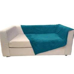 Becquet Housse de coussin et jeté de lit tufté velours - CRÉATION< Décoration Textile Unie|Plaid
