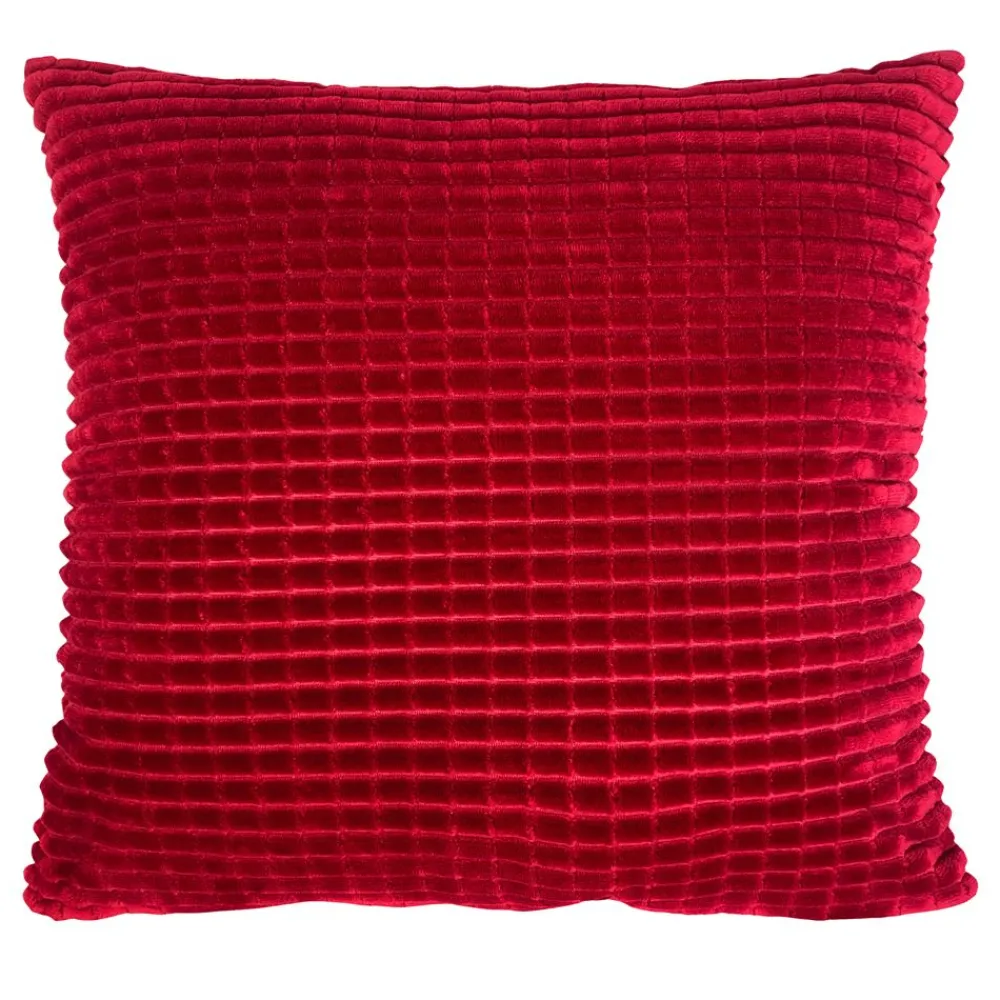 Becquet Housse de coussin et jeté de lit tufté velours - CRÉATION< Décoration Textile Unie|Plaid