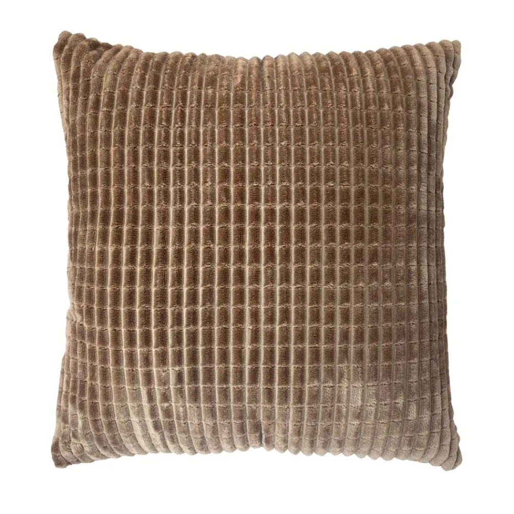 Becquet Housse de coussin et jeté de lit tufté velours - CRÉATION< Décoration Textile Unie|Plaid