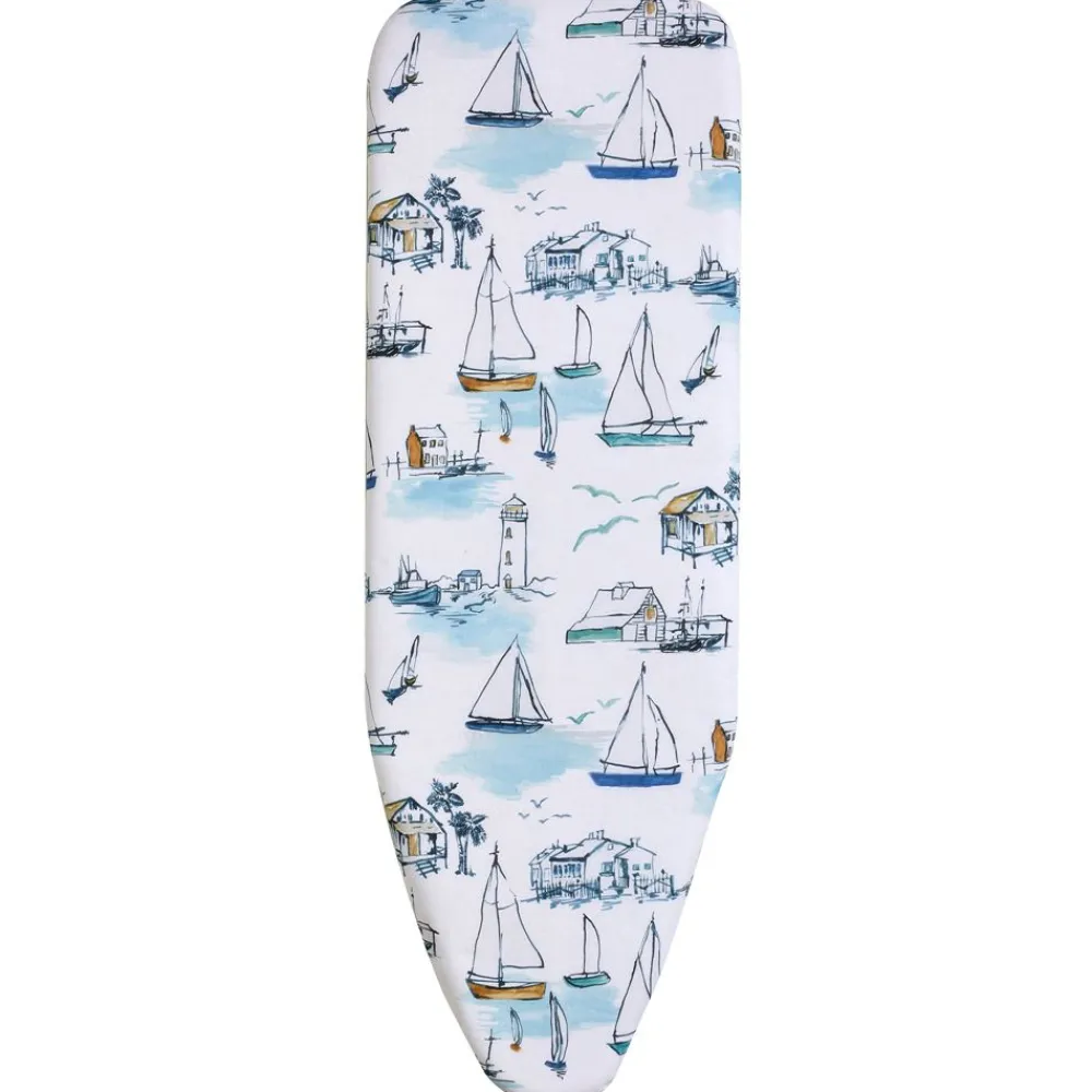 Becquet Housse de table à repasser et nappe de repassage motif bateau - CRÉATION< Entretien Du Linge Et Repassage