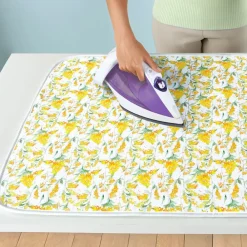 Becquet Housse de table à repasser ou nappe de repassage 5 épaisseurs motif floral - CRÉATION< Entretien Du Linge Et Repassage